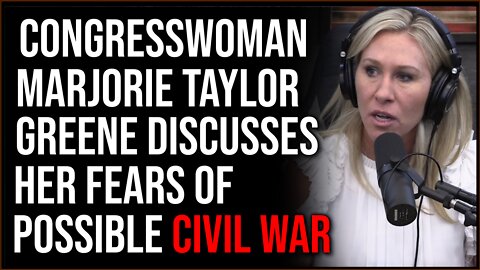Congresswoman Marjorie Taylor Greene Discusses Fear Of Possible Civil War And National Divorce
