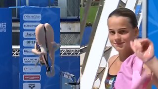 Anna Arnautova (Ukraine) -- 3m Springboard -- European Championships 2022