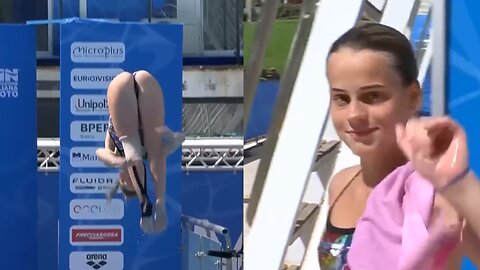 Anna Arnautova (Ukraine) -- 3m Springboard -- European Championships 2022