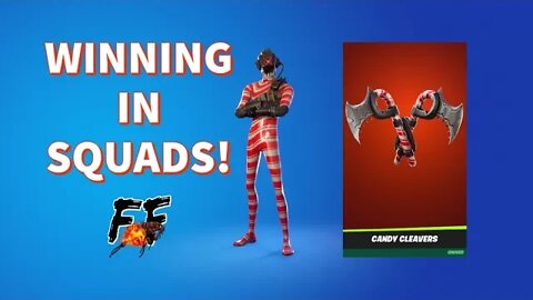 Winning in squads w/ my FAM (Fortnite Season 5) | New Kane Skin | New Candy Cleavers | New Item Shop