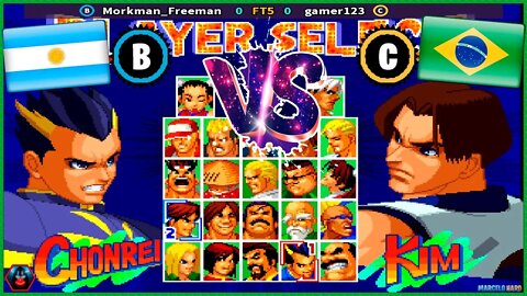 Real Bout Fatal Fury 2: The Newcomers (Morkman_Freeman Vs. gamer123) [Argentina Vs. Brazil]