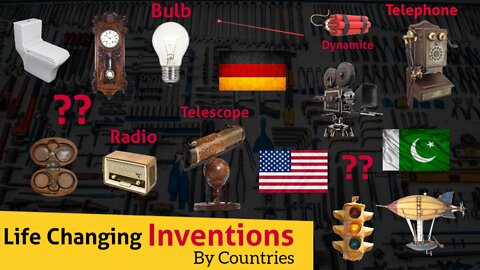 Most useful Inventions by countries | Top Inventions that changed the world. Life Changing Invention