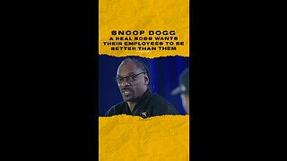 #snoopdogg A real boss wants their employees to be better than them. Is this true? 🎥 @Complex