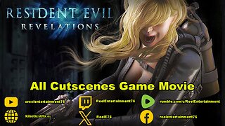 Resident Evil Revelations All Cutscenes Game Movie