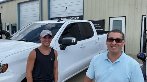 Tulsa Window Tint | White Glove Auto | Chevy Silverado