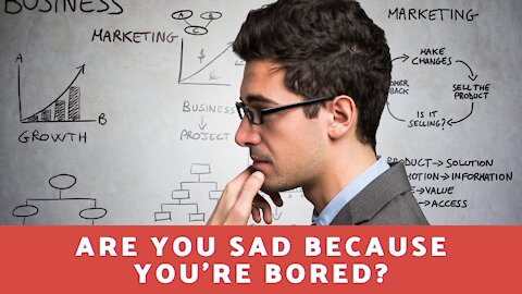 Are You Sad Because You're Bored?