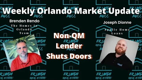 Non-QM Lender Shuts Doors | Orlando Real Estate Buzz