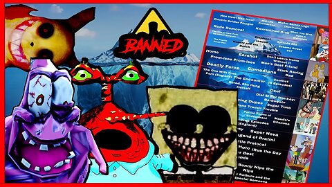 The Banned TV Episodes Iceberg Explained 1/9