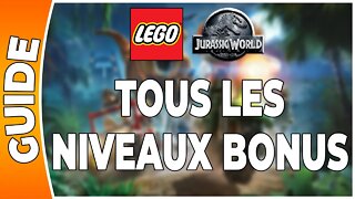 LEGO Jurassic World - Tous les niveaux bonus !!! [PS3][FR] Voir la description !