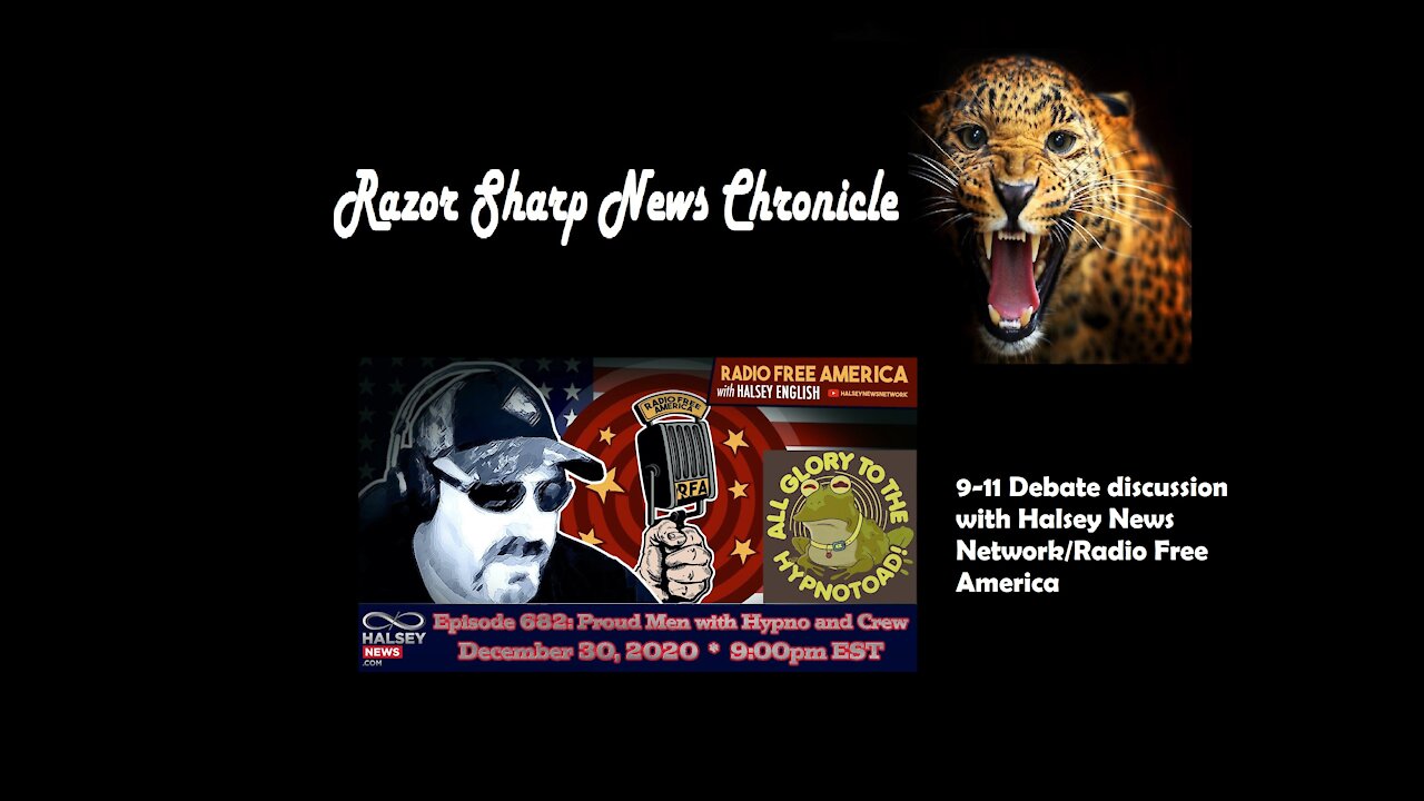 Chat with Radio Free America about #911 Debate and 