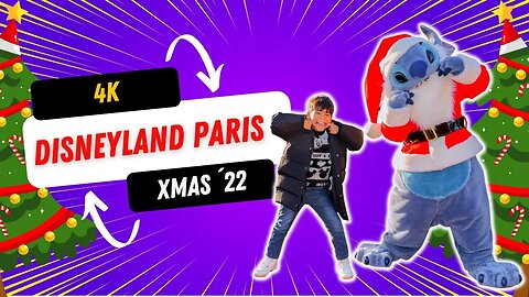 🎄 CHRISTMAS at Disneyland Paris | 4K Video