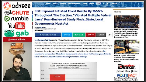 CDC Caught Inflating COVID Death Tolls, Says Peer-Reviewed Study