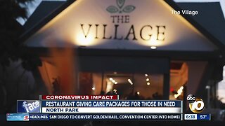 North Park restaurant handing out care packages for residents in need