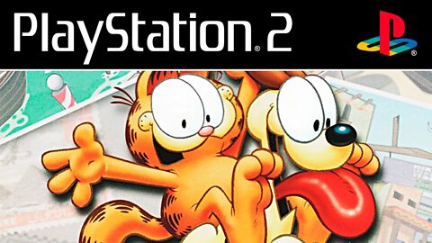 GARFIELD LASAGNA WORLD TOUR (PS2/PC) - Gameplay do início do jogo do Garfield! (PT-BR)