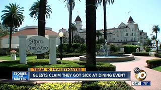 TEAM 10: Guests claim they got sick at dining event