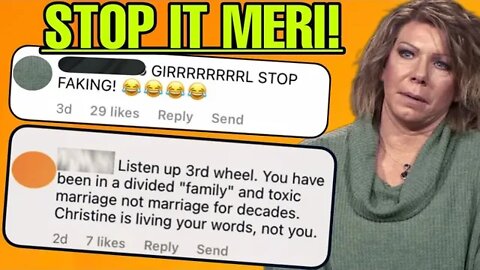 Sister Wives Fans Call Meri Out For Being Fake On Instagram! Tells Her, Practice What You Preach!