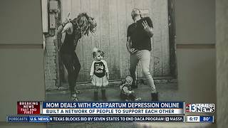 Mom deals with postpartum depression