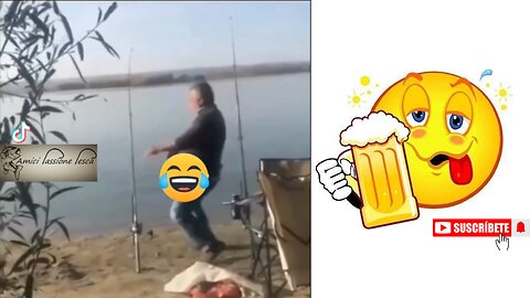 A pesca con gli amici..e con qualche birra🤣🤣