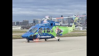 Children’s Mercy Helicopter Launches to save a life