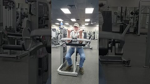 Arms 💪 💪 at Fitness Premier 💪, Crazy 🤪 old man