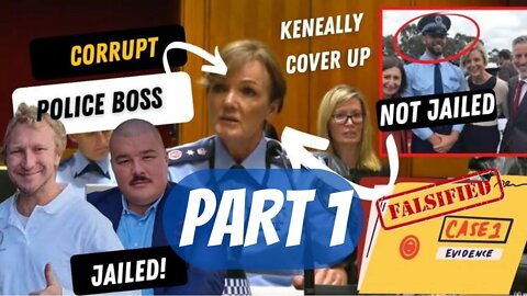 POLICE CORRUPTION SCANDAL: NSW Police Boss Webb & Kristina Keneally's son 1/2