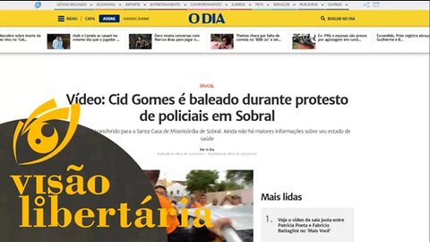 Cid Gomes mereceu o tiro? | Visão Libertária - 20/02/20 | ANCAPSU