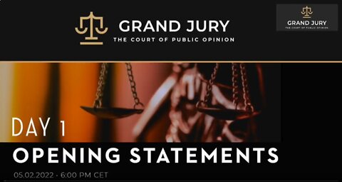 Opening Statement (Planedemic) World Grand Jury Day 1 (English)