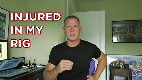 Man Down!!! Injured While Working In My Rig | Ambulance Conversion Life