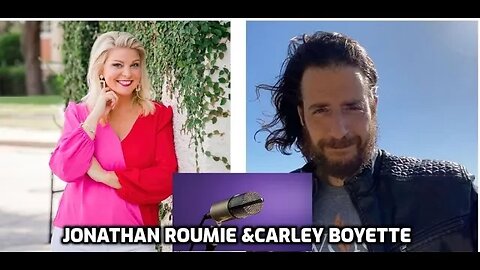 Jonathan Roumie is interviewed by Carley Boyette -awesome listening