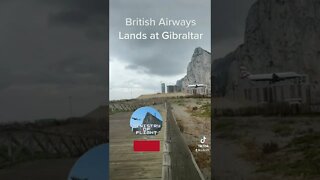 Gibraltar Airport Landing British Airways