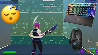 Steelseries Apex Pro TKL ASMR Chill🤩 Piece Control 1v1🏆Satisfying Keyboard Fortnite