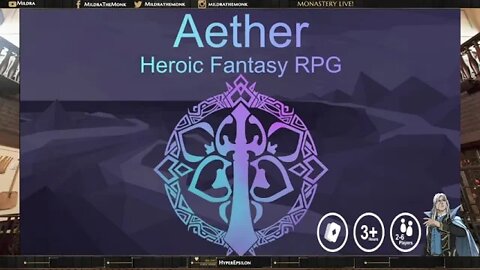 Interview with "Eldritch Crow" Eric Dziver on Aether - Heroic Fantasy RPG