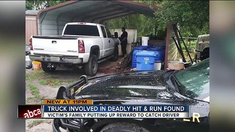 Truck involved in hit-and-run that killed Plant City father located, search for driver continues