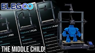 ELEGOO NEPTUNE 3 PLUS - A Bigger 3D Printer