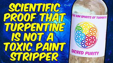 Scientific PROOF That Turpentine Is NOT A Toxic Paint Stripper!