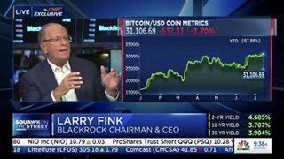 Larry Fink of BlackRock believes Cryptos like Bitcoin will transcend every International Currency