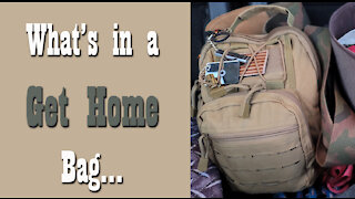 What is a Get Home Bag & What's in it? ~ Looking at My Get Home Bag