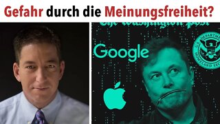 Greenwald: Medienhysterie über Elon Musks Wiedereinführung der Meinungsfreiheit