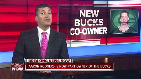 Aaron Rodgers buys in, named part owner of the Milwaukee Bucks