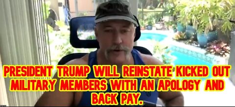 Michael Jaco: President Trump will reinstate kicked out military members with an apology and back pay!