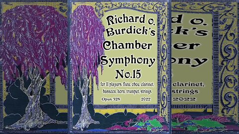 Richard Burdick's Chamber Symphony No. 15, Op. 328: 2. Allegro for Wind Quintet, Trumpet & Strings