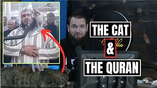 CAT JUMPS ON MUSLIM IMAM RECITING QURAN (THE REAL MIRACLE BEHIND THIS)