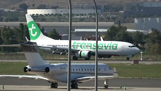 Beautiful Planes at Malaga Costa del Sol Airport