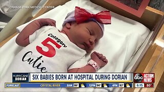 6 babies born at 1 Florida hospital during Hurricane Dorian