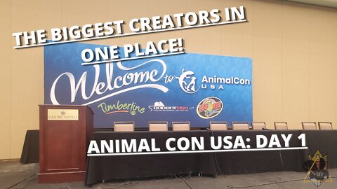 I MET MY HEREOS!!! | Animal Con USA: Day 1