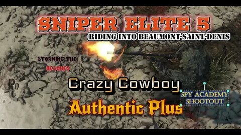 Authentic Plus | Bodied On The Beach | Crazy Cowboy | Sniper Elite 5