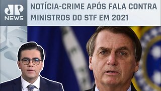 MPF defende arquivamento de investigação contra Jair Bolsonaro; Vilela analisa