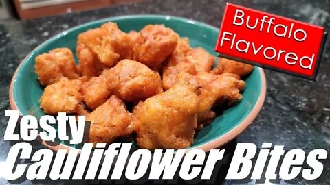 Zesty Buffalo Cauliflower Bites | Short Sides