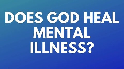 Exposing "Deliverances From Mental Illness" As False