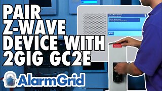 Pairing a Z-Wave Device with the 2GIG GC2e